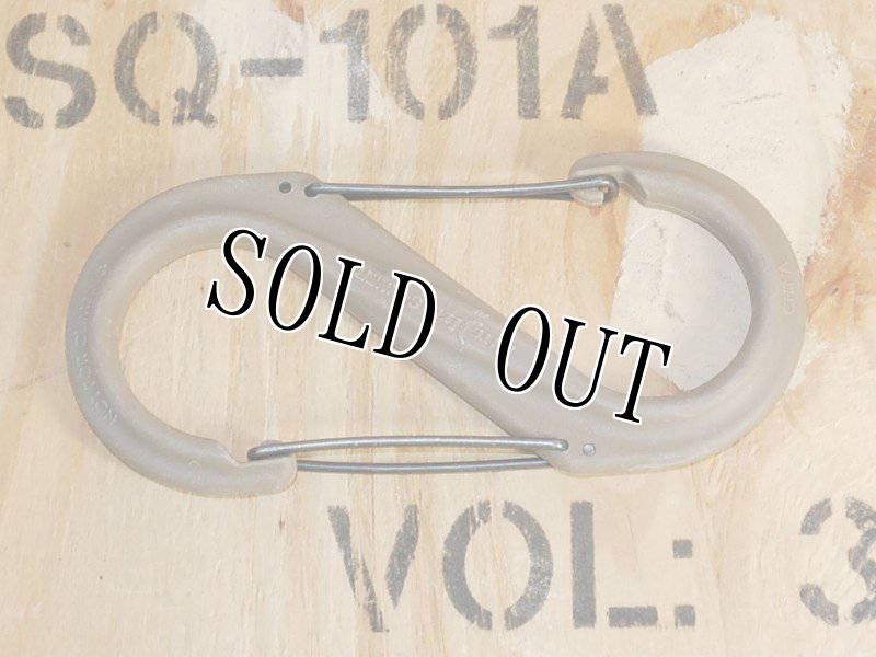 画像2: 米軍放出品 ナイトアイズ S-Biner Plastic #6 コヨーテ (2)