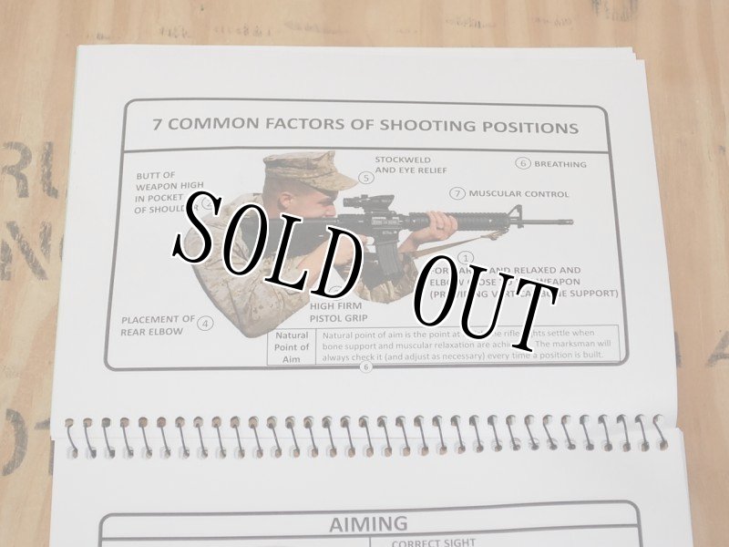 画像3: 海兵隊実物　ANNUAL RIFLE TRAINING DATABOOK (3)
