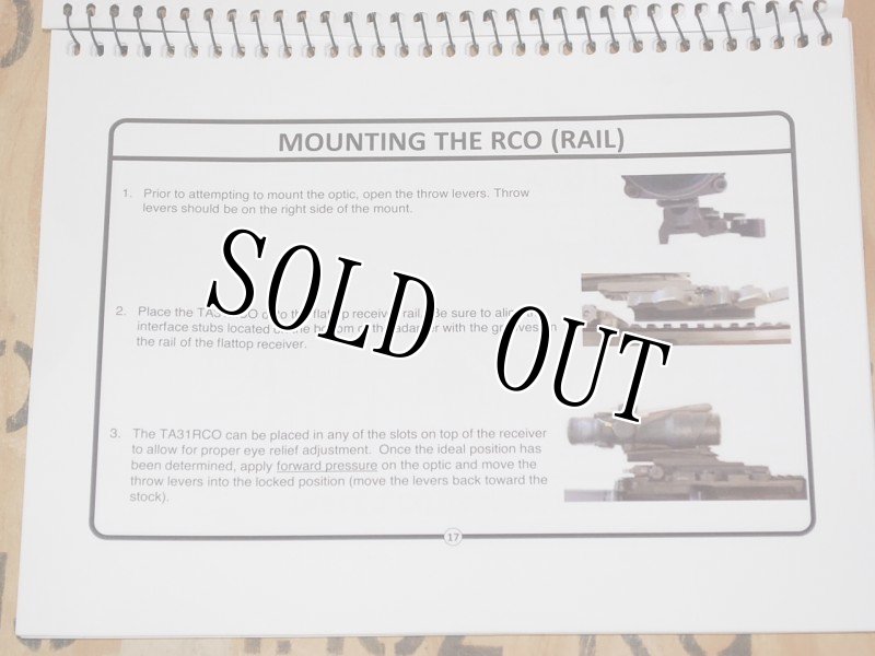 画像7: 海兵隊実物　ANNUAL RIFLE TRAINING DATABOOK (7)