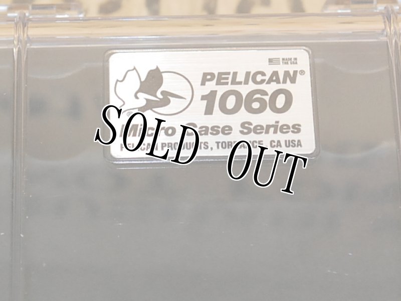 画像2: 米軍放出品 PELICAN マイクロケース 1060 ブラック (2)