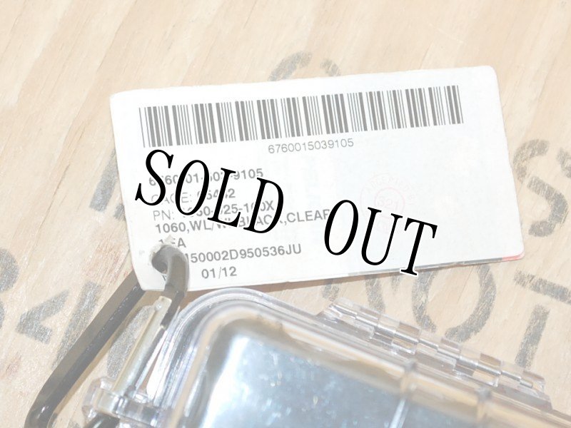 画像5: 米軍放出品 PELICAN マイクロケース 1060 ブラック (5)