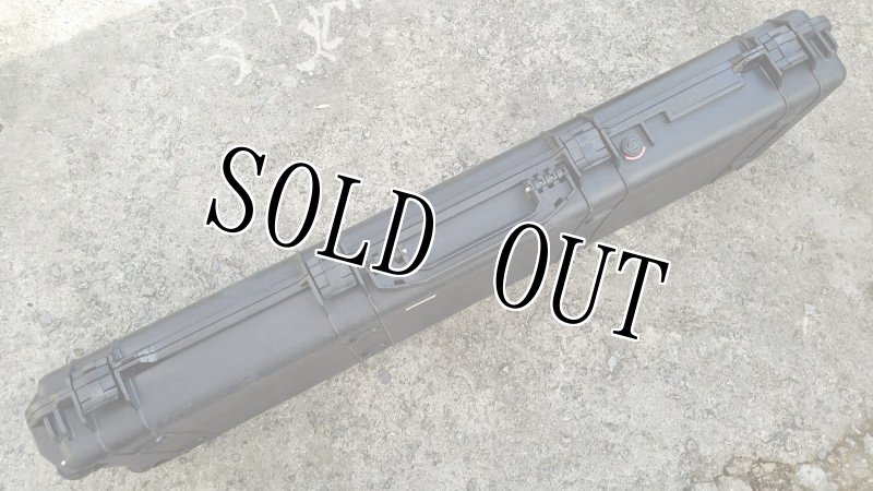 画像2: 海兵隊実物 PELICAN ライフル ガンケース   1750  BK (2)