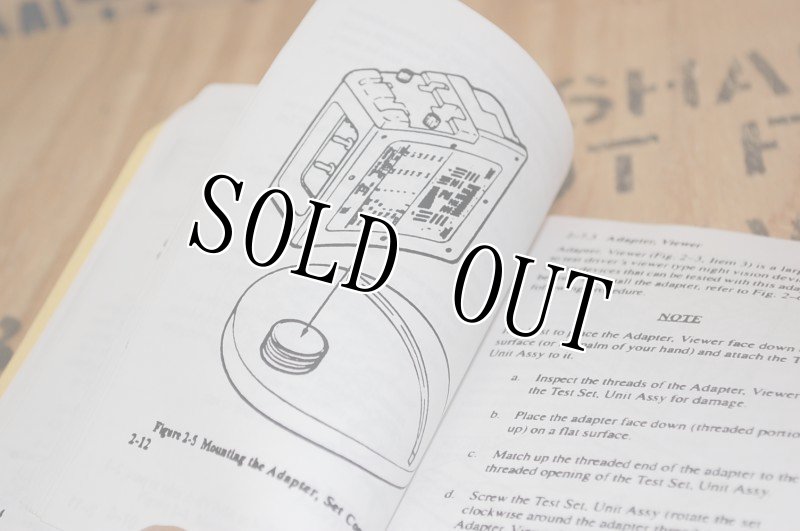 画像8: 米軍実物 TEST SET. ELECTRONIC SYSTEMS. マニュアル (8)