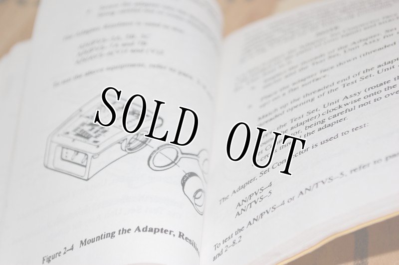 画像6: 米軍実物 TEST SET. ELECTRONIC SYSTEMS. マニュアル (6)