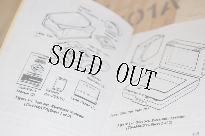 画像3: 米軍実物 TEST SET. ELECTRONIC SYSTEMS. マニュアル (3)