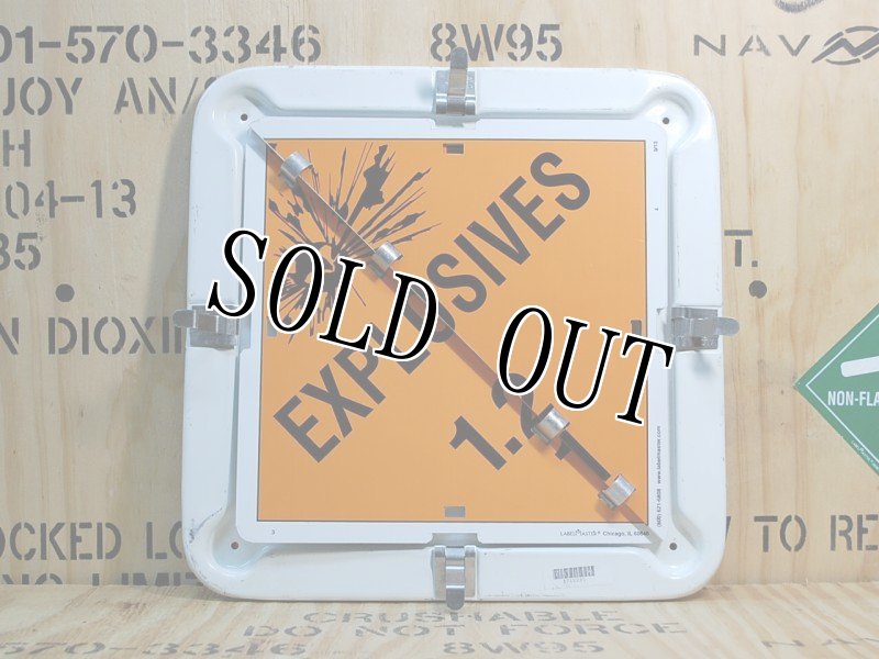 画像7: 海兵隊実物 USMC ハンビー/ハマー  プラカード (7)