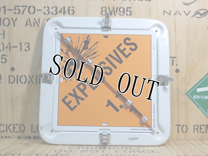 画像8: 海兵隊実物 USMC ハンビー/ハマー  プラカード (8)