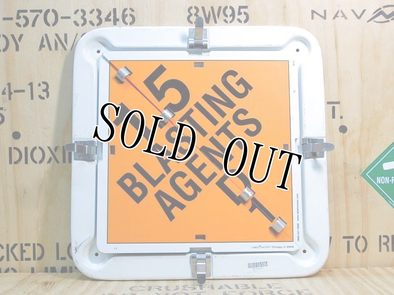 画像3: 海兵隊実物 USMC ハンビー/ハマー  プラカード (3)