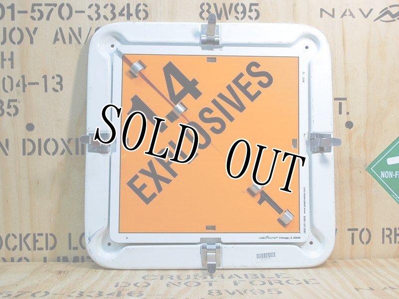 画像4: 海兵隊実物 USMC ハンビー/ハマー  プラカード (4)