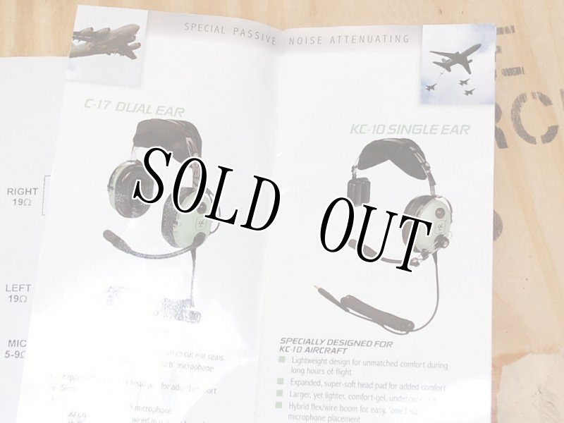 画像14: 米軍実物 David Clark  H10-76 P/N デビッドクラーク ヘッドセット (14)