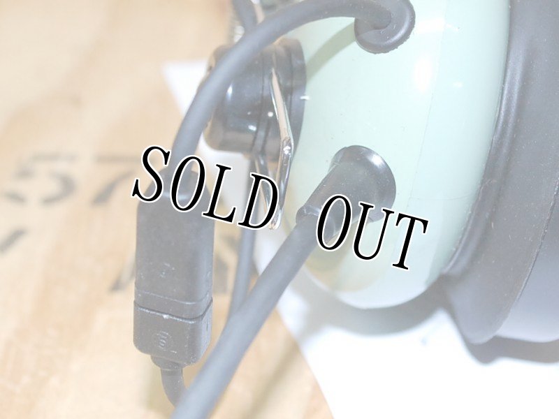 画像5: 米軍実物 David Clark  H10-76 P/N デビッドクラーク ヘッドセット (5)