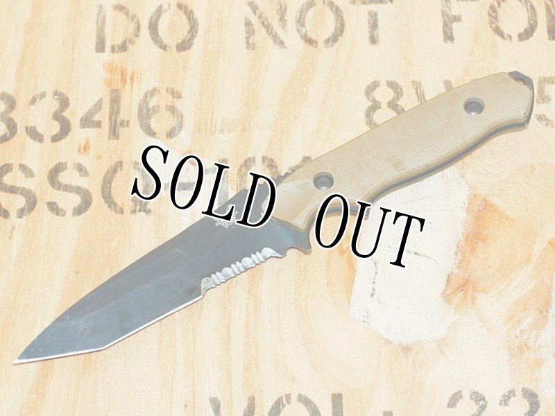 画像3: 激レア 海兵隊放出品 Benchmade Nimravusナイフ  154CM MARSOC (3)