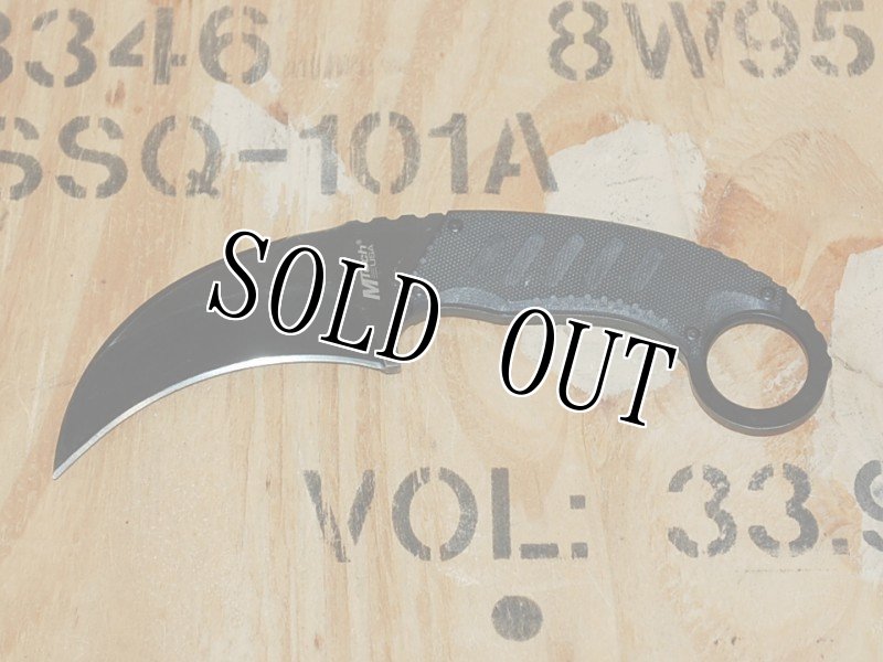 画像5:  海兵隊放出品 MASTERCUTLERY   MT-665BK カランビット  (5)