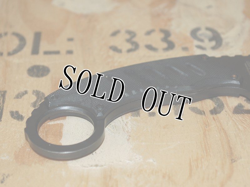 画像8:  海兵隊放出品 MASTERCUTLERY   MT-665BK カランビット  (8)