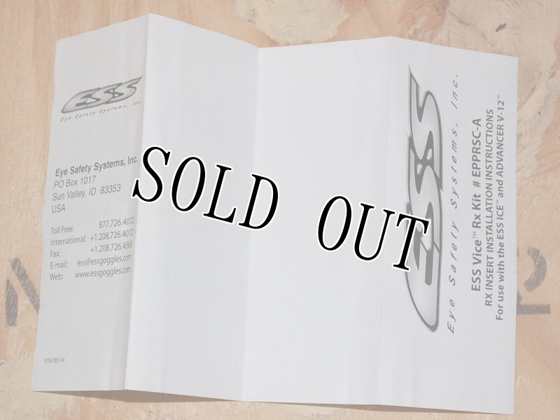 画像6: 米軍放出品　ESS Vice Rx インサート 眼鏡用アダプター (6)