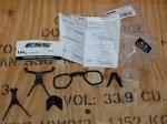 画像1: 米軍放出品　ESS/OAKLEY U-Rx Insert　(Universal RX System)  (1)