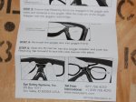 画像15: 米軍実物　ESS/OAKLEY U-Rx Insert　(Universal RX System) 度付き入り (15)