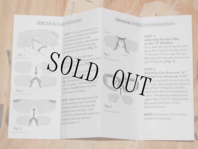 画像7: 米軍放出品　ESS Vice Rx インサート 眼鏡用アダプター (7)