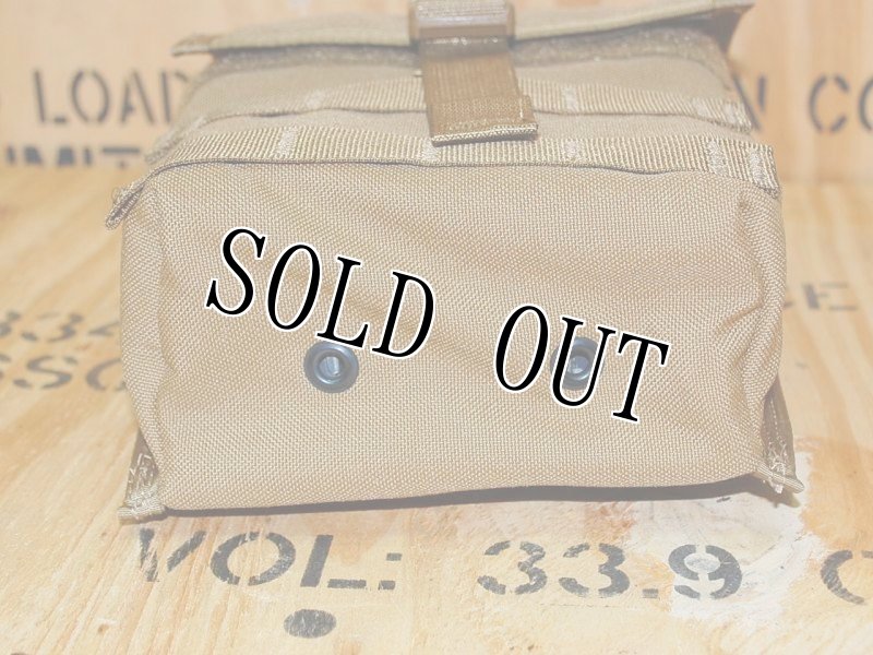 画像5: 海兵隊実物 SAW/ユーティリティー ポーチ コヨーテ (5)