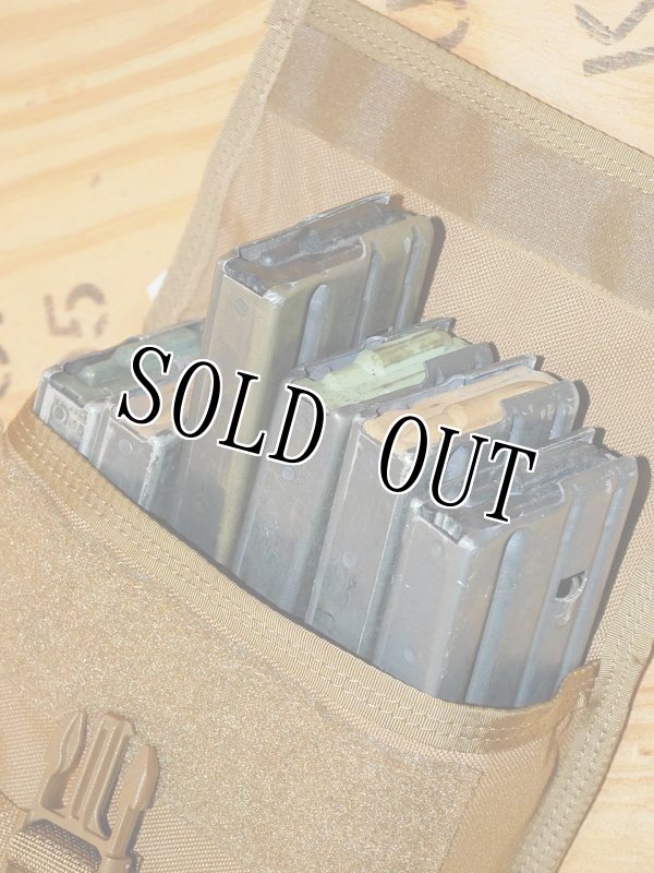 画像8: 海兵隊実物 SAW/ユーティリティー ポーチ コヨーテ (8)