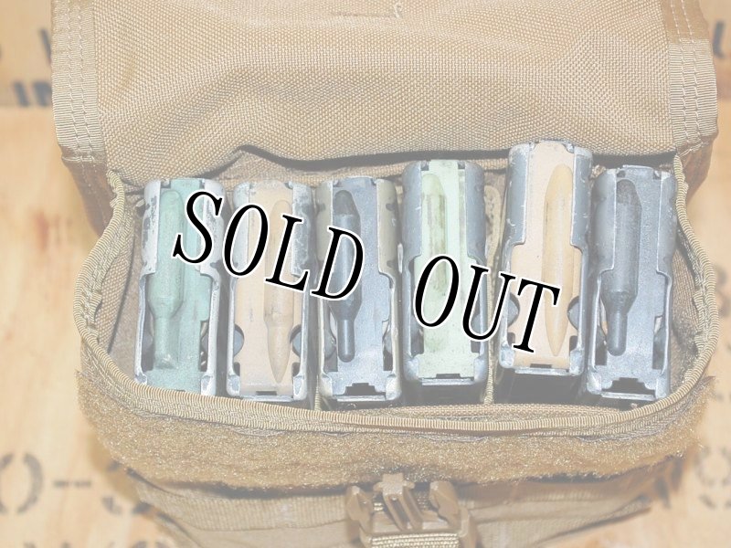 画像9: 海兵隊実物 SAW/ユーティリティー ポーチ コヨーテ (9)