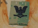 画像1: 米軍実物 U.S.NAVY AOR2  ゴア ジャケット用階級章(PO3) (1)