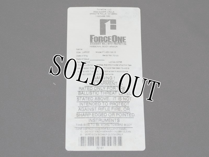 画像17: 米軍実物　Body Guard INC　ボディーアーマー　L (17)