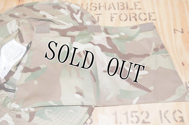 画像4: 米軍放出品　イギリス軍迷彩　MTP　ブーニーハット　59 (4)