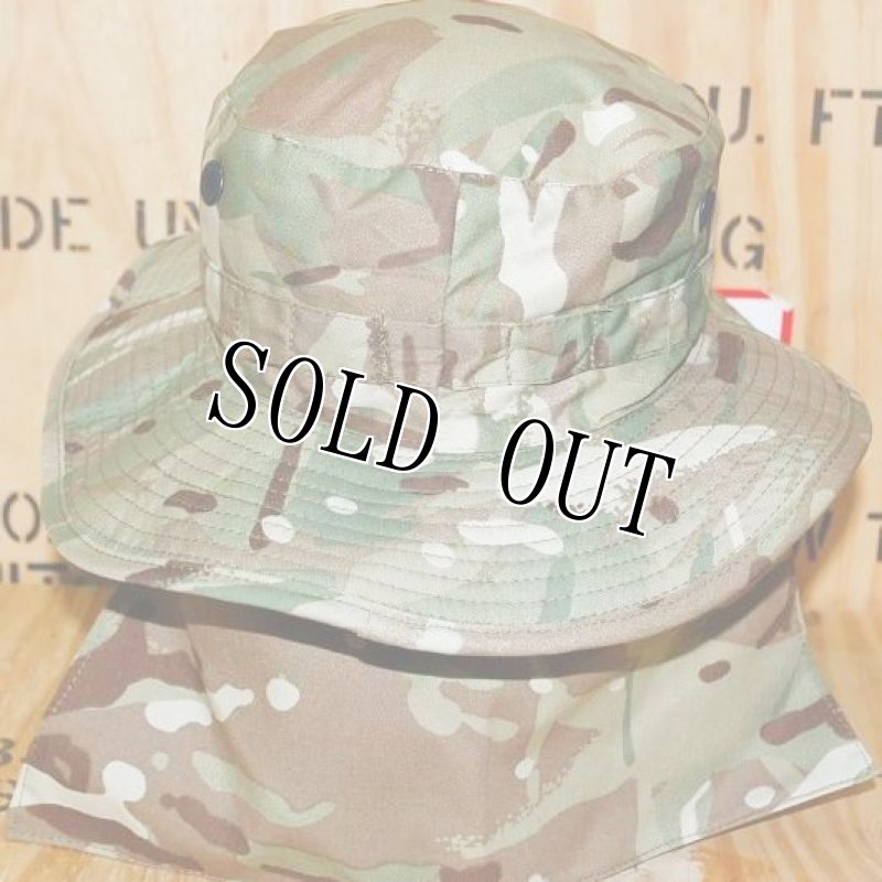 画像3: 米軍放出品　イギリス軍迷彩　MTP　ブーニーハット　59 (3)