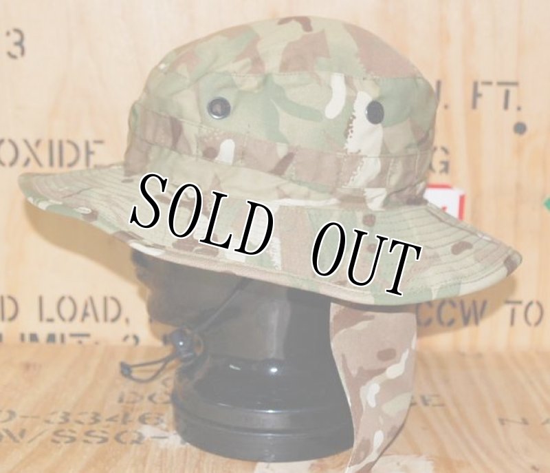 画像2: 米軍放出品　イギリス軍迷彩　MTP　ブーニーハット　59 (2)