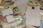 画像4: 米軍実物,マルチカム COMBAT SHIRT　XXL (4)