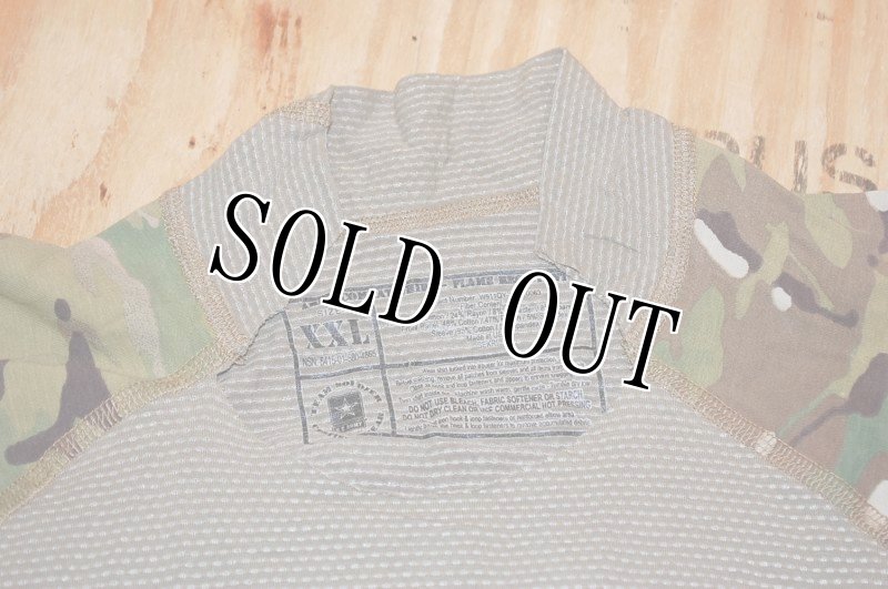 画像3: 米軍実物,マルチカム COMBAT SHIRT　XXL (3)