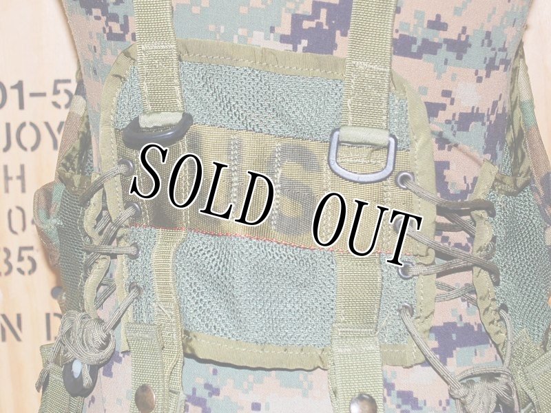 画像7: 米軍実物 LBV タクティカル ロードベアリング ベスト ウッドランド (7)