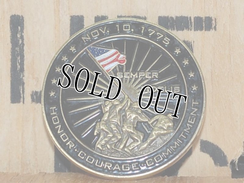 画像2: 米軍実物 海兵隊リーグジャックMAAS デタッチメントバージニアチャレンジコイ (2)