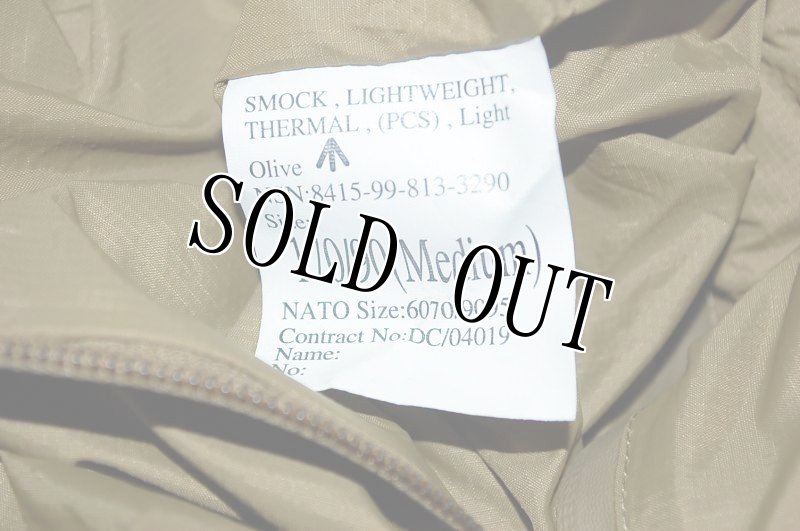 画像6: 米軍放出品,イギリス軍 SMOCK,LIGHTWEIGHT,THERMAL,(PCS),Light M (6)