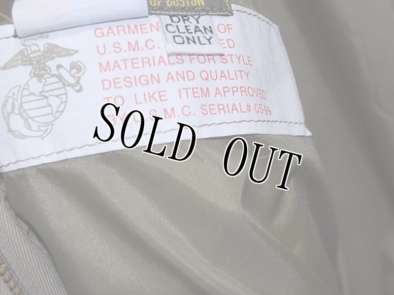 画像7: 海兵隊実物,JAKET,MANS INTERMEDIATE WEIGHT USMC PEWTER 46R (7)
