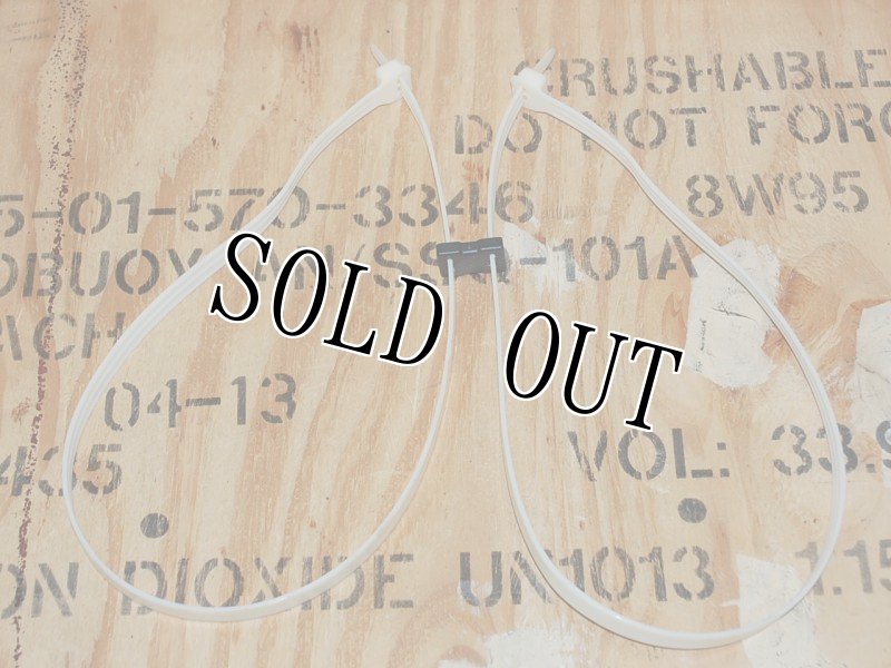 画像5: 海兵隊実物 SWAT  ナイロン ハンドカフ   シングルループ 2個セット (5)