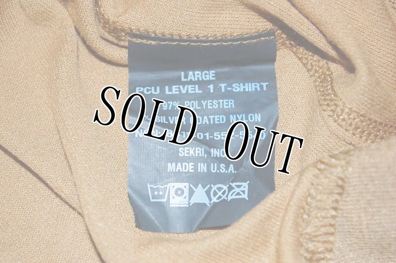 画像4: 米軍実物　特殊部隊支給　PCU LEVEL 1 T-SHIRT L (4)