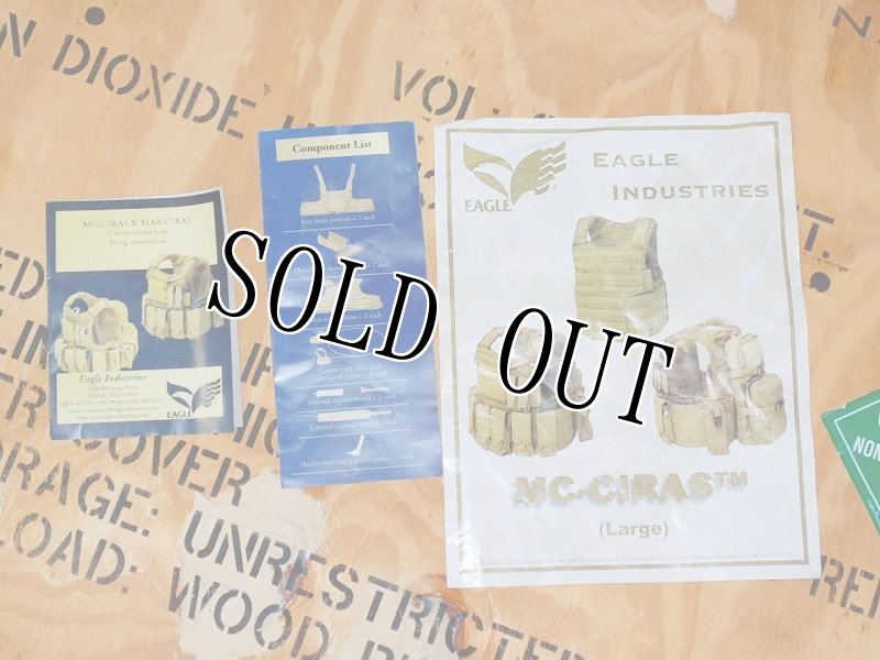 画像11: 米軍実物 EAGLE製 FSBE CIRAS  アーマーキャリアー コヨーテ　L (11)