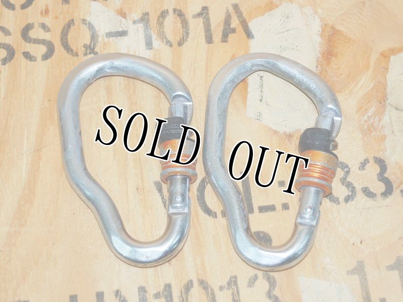 画像2: 米軍放出品 Petzl Vertigo ペツル・ヴェルティゴ　カラビナ　2個 (2)