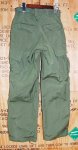 画像2: 米軍実物　TROUSERS,MAN'S,COTTON WR POPLIN,RIP/STOP OG 107 (2)