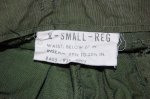 画像8: 米軍実物　TROUSERS,MAN'S,COTTON WR POPLIN,RIP/STOP OG 107 (8)