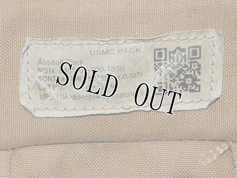 画像12: 海兵隊実物  USMC Pack System FILBE メインパックシステム  (12)