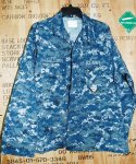 画像1: 米軍実物　US NAVY,　迷彩ジャケット　M-S (1)