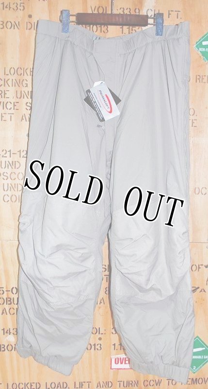 画像1: 米軍実物,TROUSER,EXTREME COLD　プリマロフトトラウザー　L-R (1)