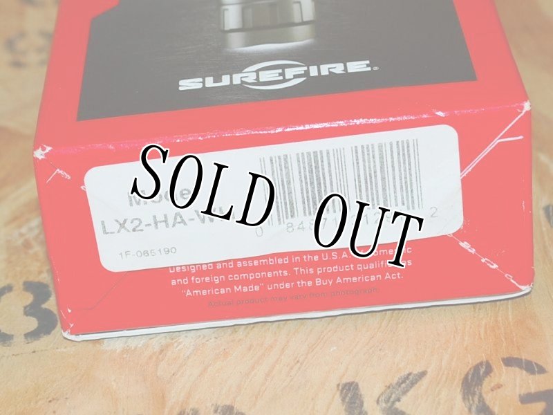 画像4: 米軍放出品 廃盤品 SUREFIRE LX2-HA-WH ルママックス (4)