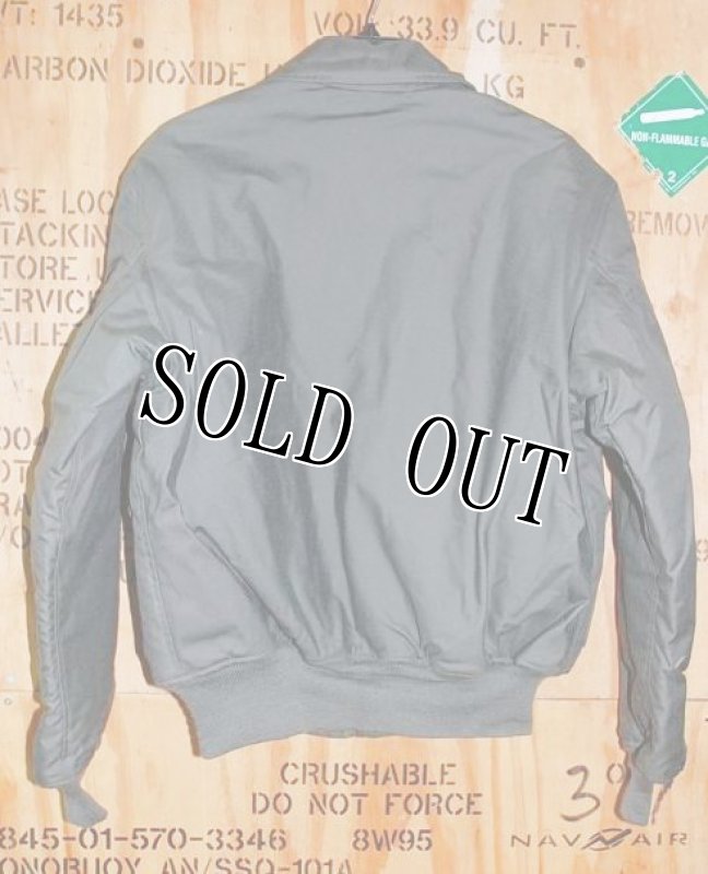 画像2: 米軍実物 JACKET,FLYER'S,COLDWEATHER,CWU-45/P  フライトジャケット M (2)