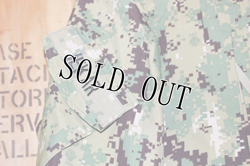 画像3: 米軍実物,US NAVY NWU GORE-TEX ゴアテックスパーカー XS-XS (3)