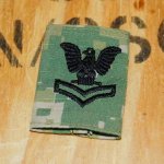 画像1: 米軍実物 U.S.NAVY AOR2  ゴア ジャケット用階級章 (1)