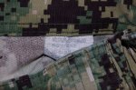 画像5: 米軍実物,US NAVY,　迷彩パンツ　TYPEIII　M-R (5)